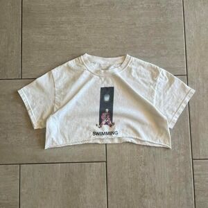 Mac Miller Swimming album cover crop top